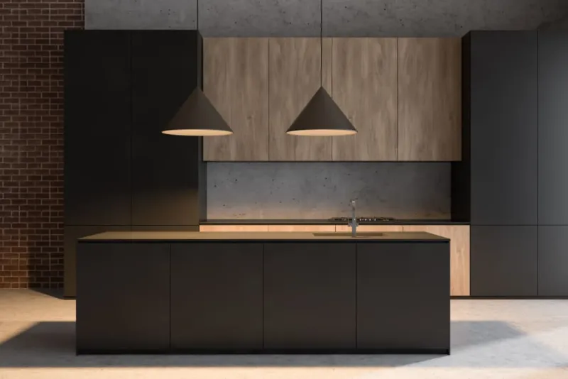 Matt Black Kitchen